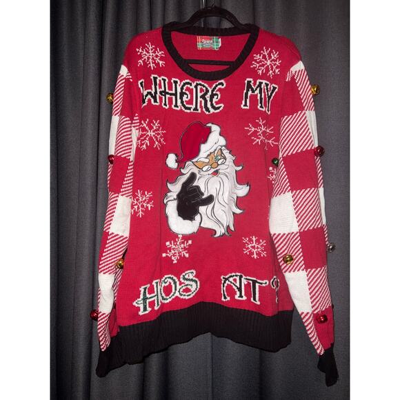 Ugly Christmas Sweater Xmas Size XXL Spencer’s - Picture 1 of 3